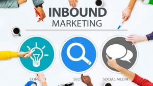 Image is part of our inbound marketing certification course and details various inbound marketing strategy