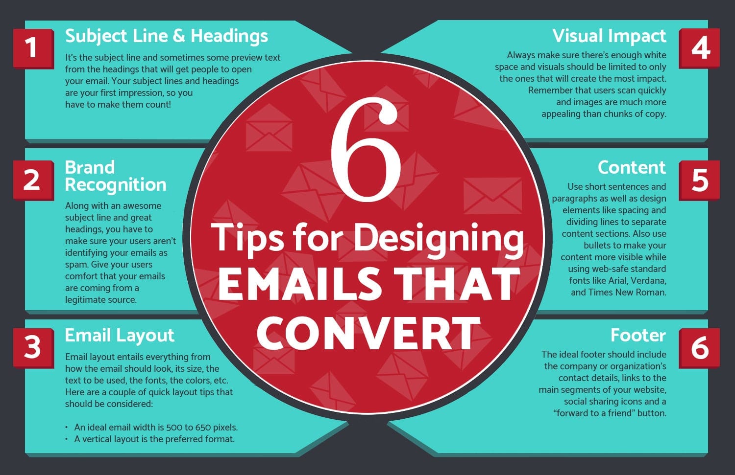 We will discuss designing tips for improving email conversion rate
